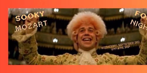 Sooky Mozart 2: Folk Night at the Ship Sept. 3rd