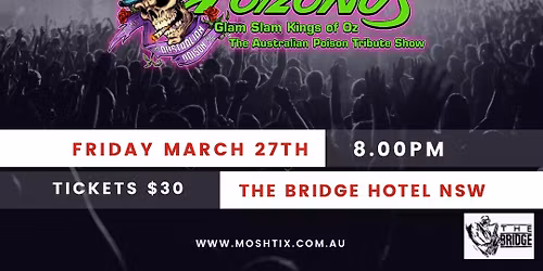 THUNDERSTRUCK & POIZONUS LIVE IN SYDNEY