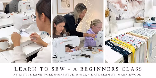Learn To Sew - A Beginners Workshop