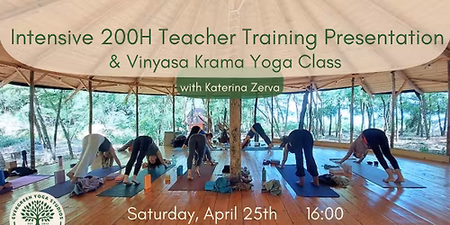 Intensive 200h Yoga Teacher Training Presentation from The Evergreen Project