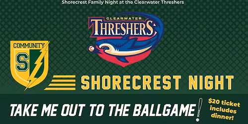 Shorecrest Night at the Clearwater Threshers