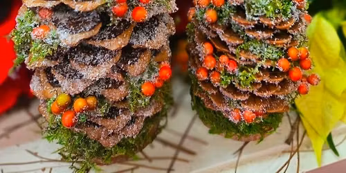 Pinecone Decor Workshop