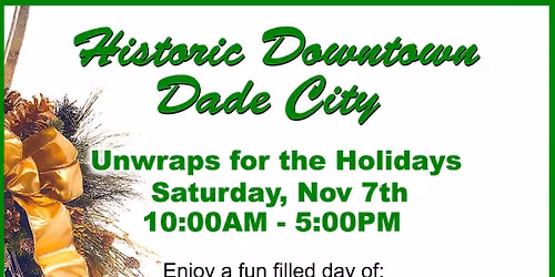 Historic Downtown Dade City Unwraps for the Holidays