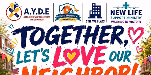Love your neighbors 
