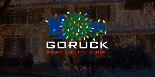 Christmas Lights Ruck 