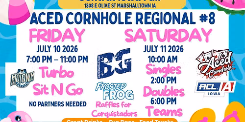Aced Cornhole Regional #8 Central Iowa Fair