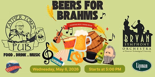 Beers for Brahms: A Fundraising Event