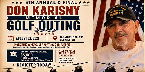 5th Annual and Final Don Karisny Memorial Gold Outing