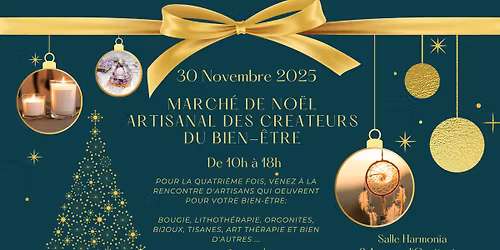 March\u00e9 de No\u00ebl artisanal des Cr\u00e9ateurs du Bien-\u00eatre