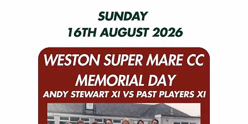 WsM Cricket Club Memorial Day.