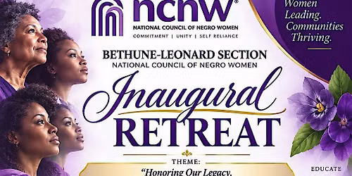 NCNW Inaugural Retreat\/Membership Drive