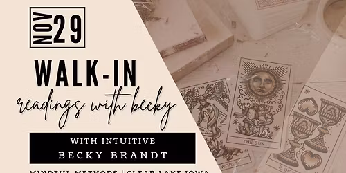 Walk-In Readings with Becky