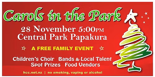 Papakura Carols in the Park 2025