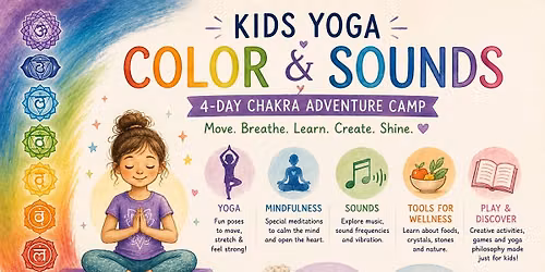 Kids Yoga Colors & Sounds Camp