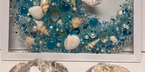 Resin Beach Scene Class- 8 x10