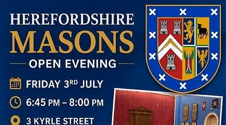 Herefordshire Freemasons Open Evening