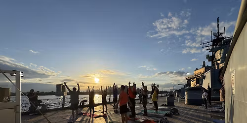 Community Yoga at the Global War On Terrorism Memorial Site