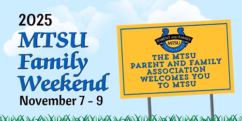 Family Meet N' Greet - 2025 MTSU Family Weekend