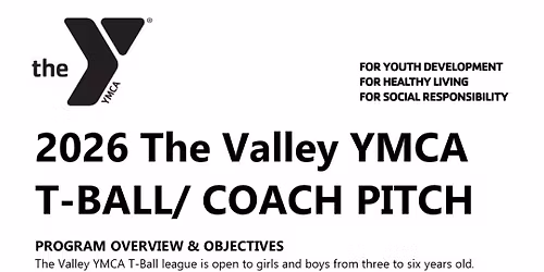 YMCA T-Ball Sign Ups