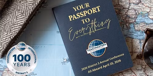 2026 TM District 3 Conference - Your Passport to Everything
