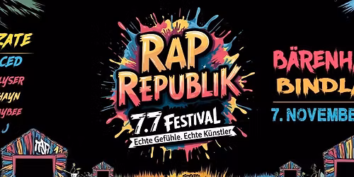 Rap Republik 7,7 Festival