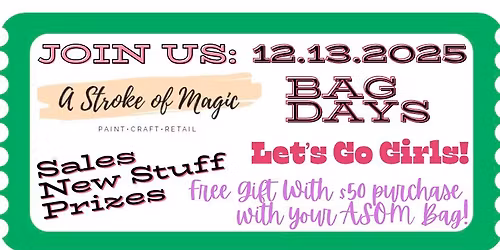 December 13th's Saturday Swag Bag Days