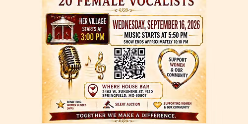 HER VOICE II @ THE WHERE HOUSE BAR