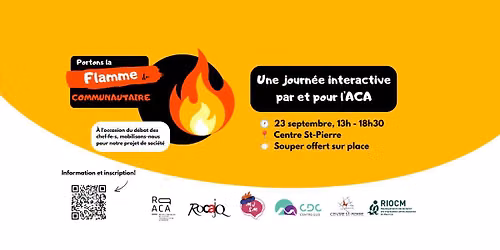 Journ\u00e9e par et pour l'ACA : Portons la flamme du communautaire \ud83d\udd25