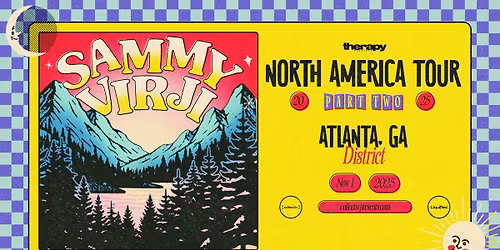 Sammy Virji \u2013 North America Tour Part Two at District | Atlanta, gA