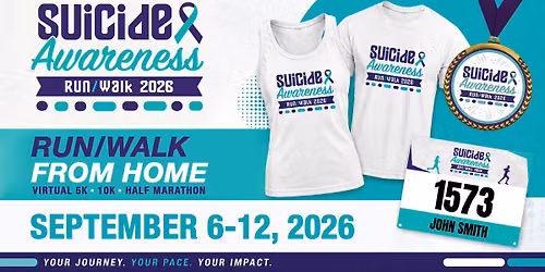 Suicide Awareness Virtual Run\/Walk