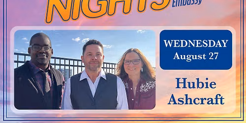 Hubie Ashcraft Trio at Embassy Theatre - Fort Wayne
