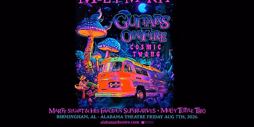 NEW DATE | Marty Stuart & Molly Tuttle: Cosmic Twang Guitars on Fire