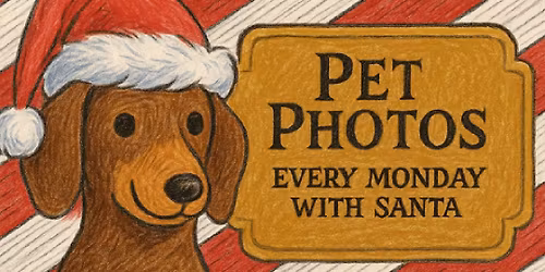 Pet Photos with Santa