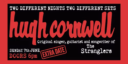 HUGH CORNWELL Live in Hong Kong \/ 2nd Show!