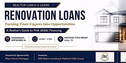 Renovation Loans: Turning Fixer-Uppers Into Opportunities