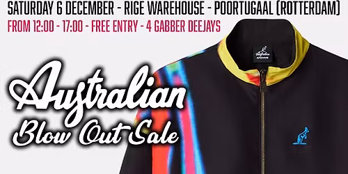 Australian Blow Out Sale