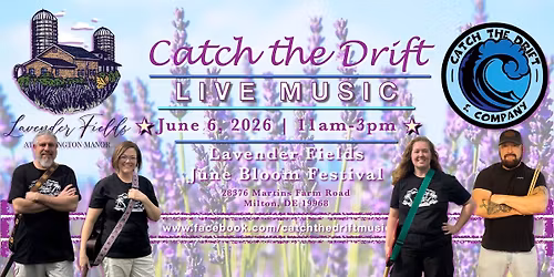 CtD & Co at Lavender Fields June Bloom Festival