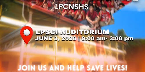 LPSci Blood Donation Drive