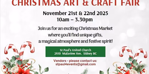 Annual Christmas Art & Craft Fair