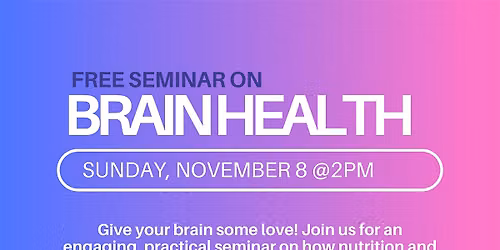 Nourish Your Noggin With The NEURO approach (Alzheimer\u2019s Awareness Month)
