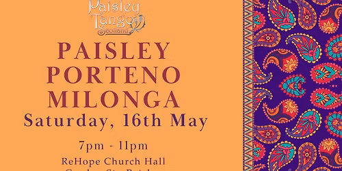 Paisley Tango May Milonga