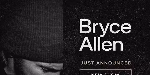 Live Music with Bryce Allen at The Peacock!