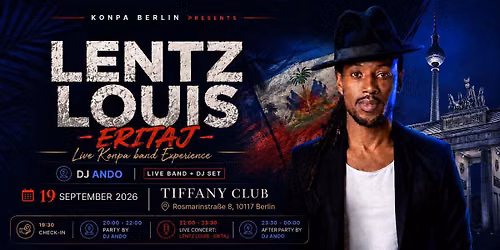 LENTZ LOUIS eritaj \u2013 Live Konpa Band Experience