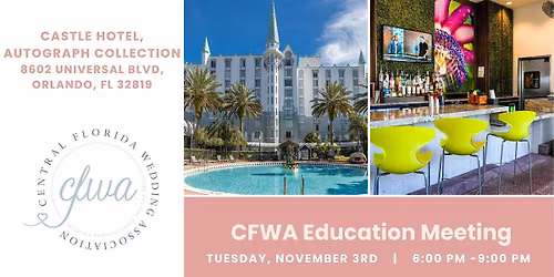 CFWA November Meeting at The Castle Hotel