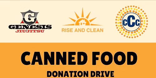 Canned Food Drive Open Mat