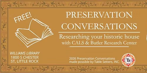 Preservation Conversation: Researching your historic home with CALS and the Butler Center