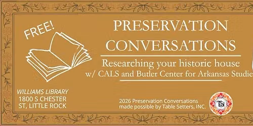 Preservation Conversation: Researching your historic home with CALS and the Butler Center
