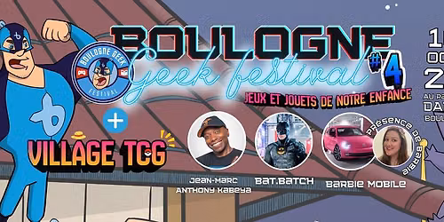 Boulogne Geek Festival #4 - 2026
