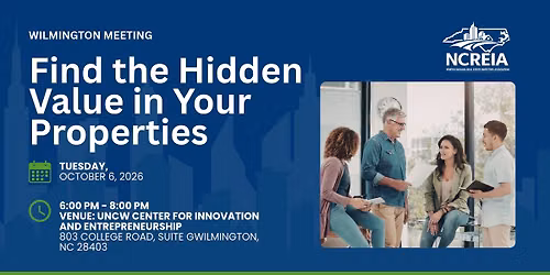 Wilmington Meeting - Find the Hidden Value in Your Properties!