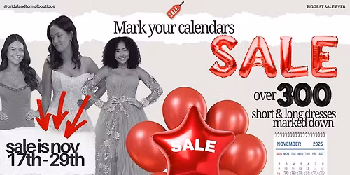 Store Wide Sample Sale